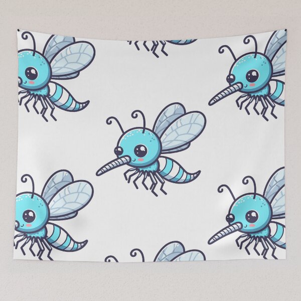 Item preview, Night Explorer Mosquito designed and sold by ArtfulWeave.