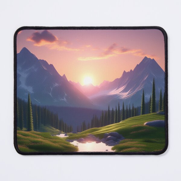 Item preview, Sunlit Mountains 2 designed and sold by PanoramicVistas.