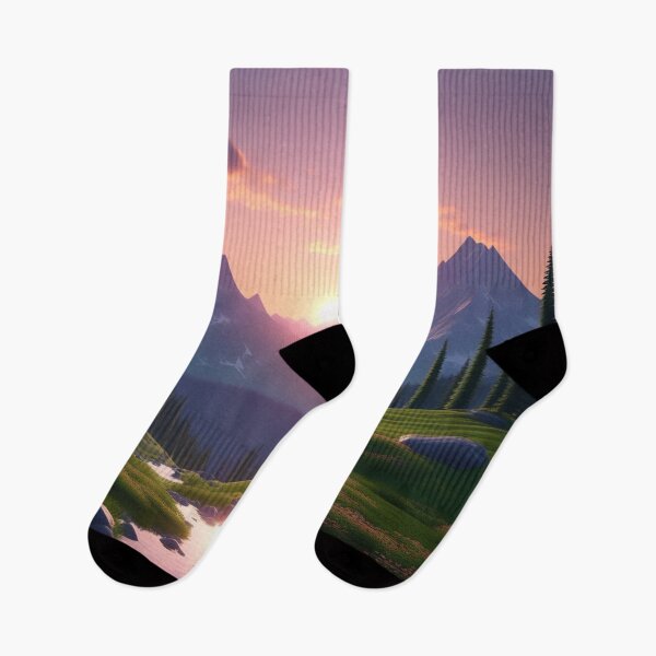 Item preview, Sunlit Mountains 2 designed and sold by PanoramicVistas.