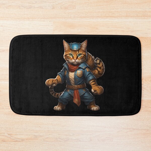 Item preview, Police special forces cat designed and sold by cuatrilenio.