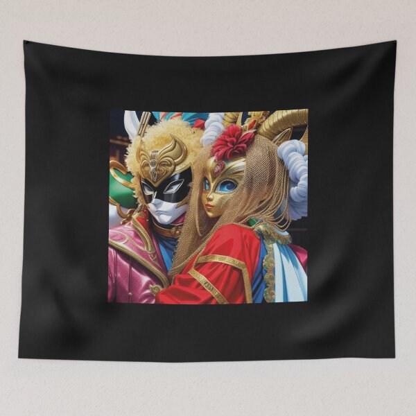 Item preview, Colorful carnival masks designed and sold by paolboa.