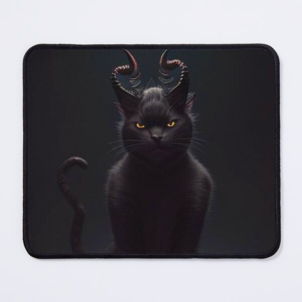 Item preview, Abyssal Feline: Unleash the Cat Demon Within designed and sold by WastelandsEdge.