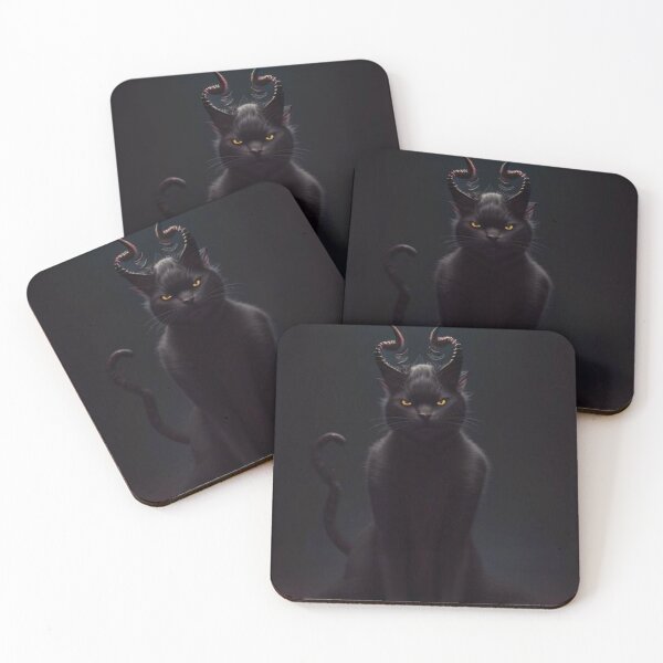 Item preview, Abyssal Feline: Unleash the Cat Demon Within designed and sold by WastelandsEdge.