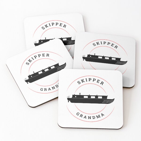 Item preview, Skipper Grandma (blk-red) designed and sold by canal-arts.