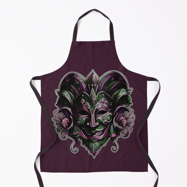 Item preview, Neon jester sticker mask (pink). designed and sold by MirBer.