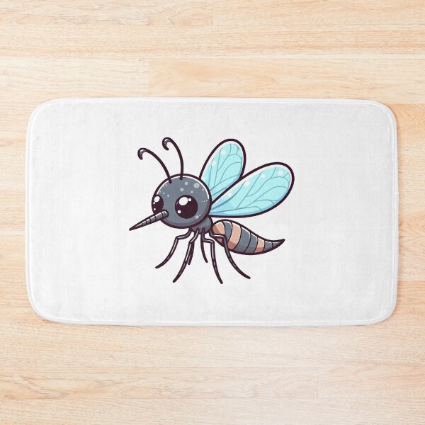 Item preview, Playful Mosquito Cartoon designed and sold by ArtfulWeave.