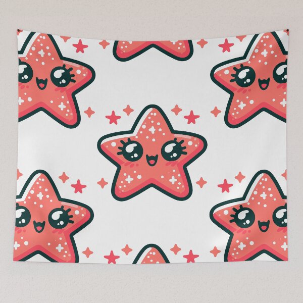 Item preview, Playful Starfish Cartoon designed and sold by ArtfulWeave.