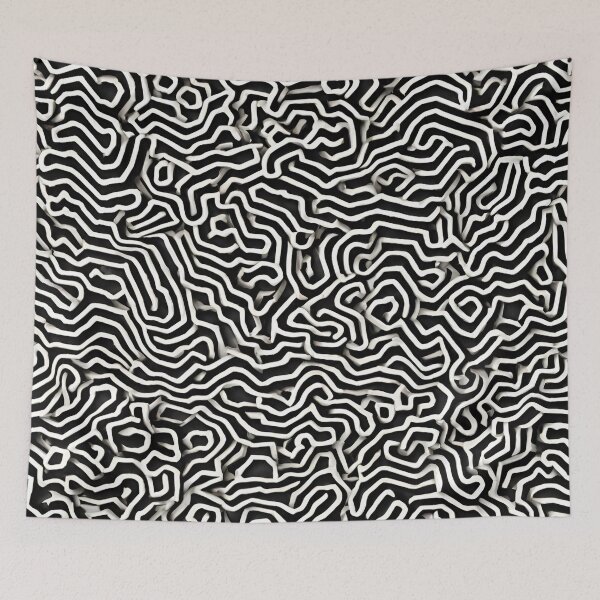 Item preview, Black and white psychosis designed and sold by SweetRossel.