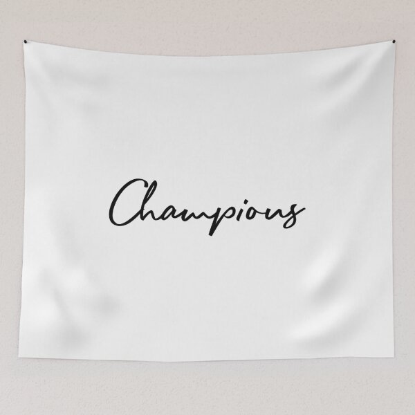 Item preview, champions designed and sold by eyeONART.