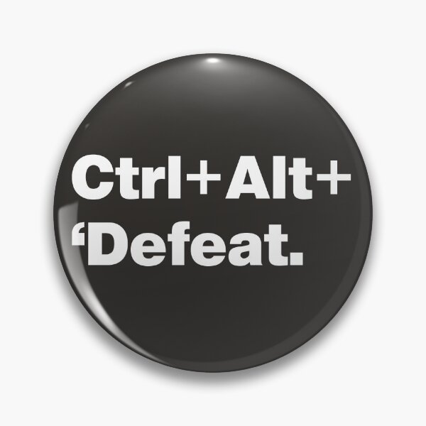 Item preview, Ctrl+Alt+Defeat - Logic of Error Messages designed and sold by nancycrazy.