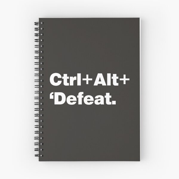 Item preview, Ctrl+Alt+Defeat - Logic of Error Messages designed and sold by nancycrazy.