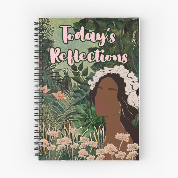 Item preview, Today's Reflection Nature themed Floral Notebook designed and sold by Luetta  Stuger- Fleming.