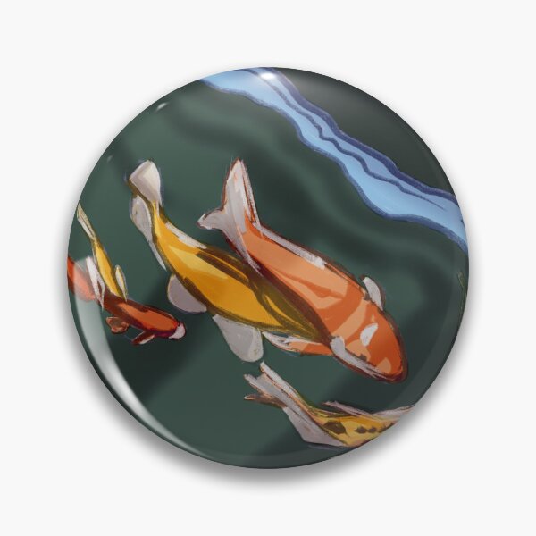 Item preview, Koi Fish in the Fish Pond designed and sold by MichaelMetler.