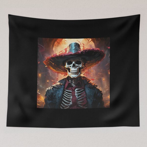 Artikelvorschau, Totenkopf-Sombrero entworfen und verkauft von Desenatorul1976.