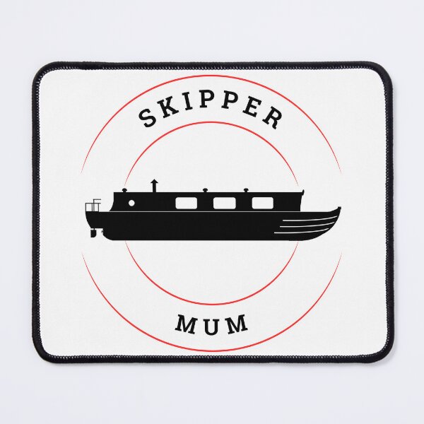 Item preview, Skipper Mum (blk-red) designed and sold by canal-arts.