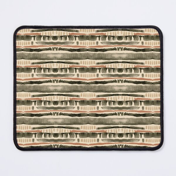 Item preview, Abstract Boho Handpainted Stripes Pattern, Gouache on Paper designed and sold by patterncrow.