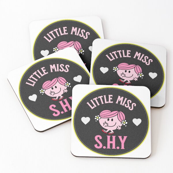 Item preview, Little Miss SHY Cute Sticker designed and sold by tee-centric.
