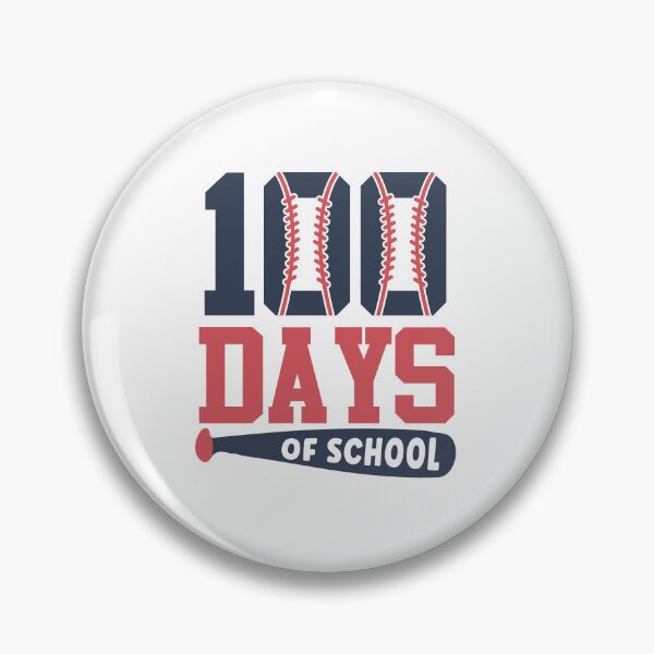 Item preview, 100 Days Of School Baseball - 100 Days Of School Softball designed and sold by Smix Pixels.