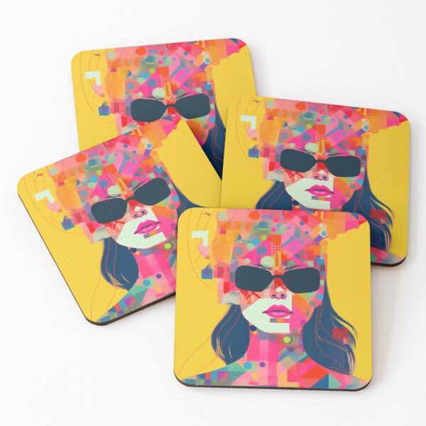 Item preview, Abstract Sunglasses Lady Modern Art Design designed and sold by CoolMantras.