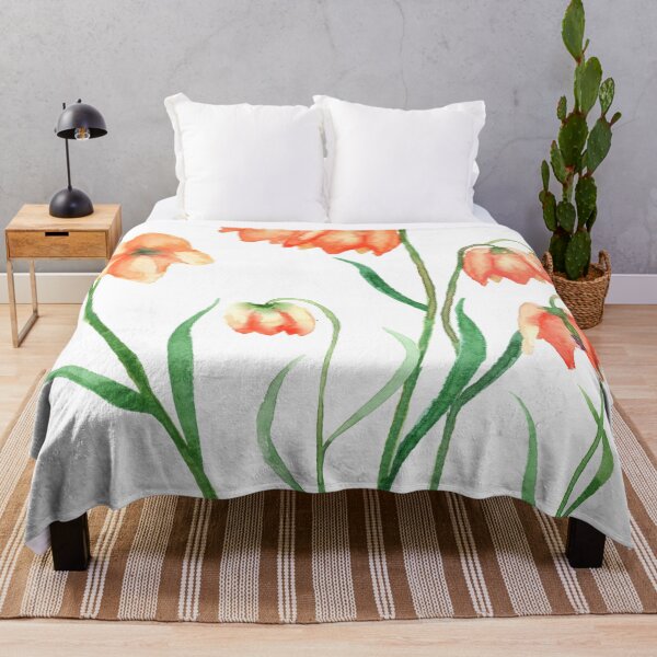 Item preview, Golden Watercolor Tulip Blooms designed and sold by Kere123.