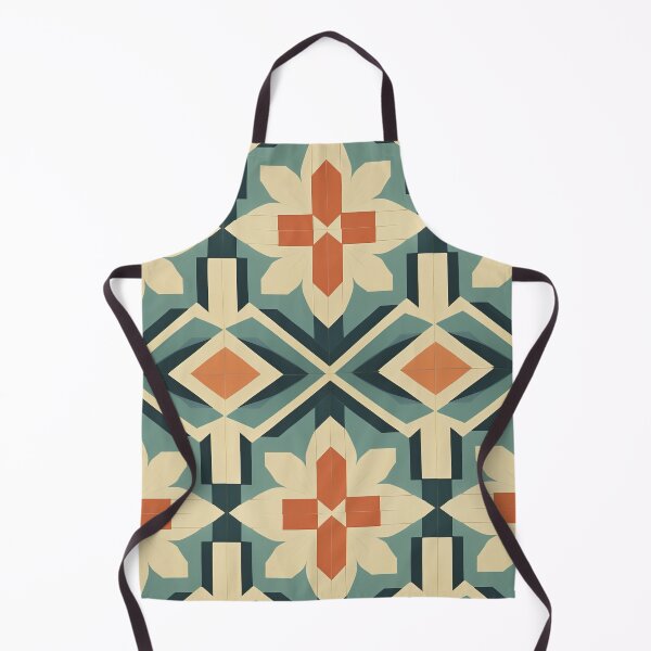 Item preview, Graphic Retro Kaleidoscope: Symmetrical Shapes in a Color Palette designed and sold by Piotrek0001.