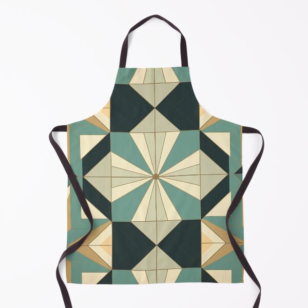 Artikelvorschau, Grafisches Retro-Kaleidoskop: Symmetrische Formen in einer Farbpalette entworfen und verkauft von Piotrek0001.