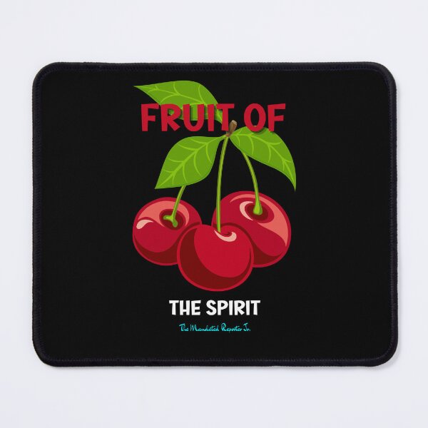 Item preview, The Fruit of The Spirit Patience - Cherries Black designed and sold by TheReporter1.