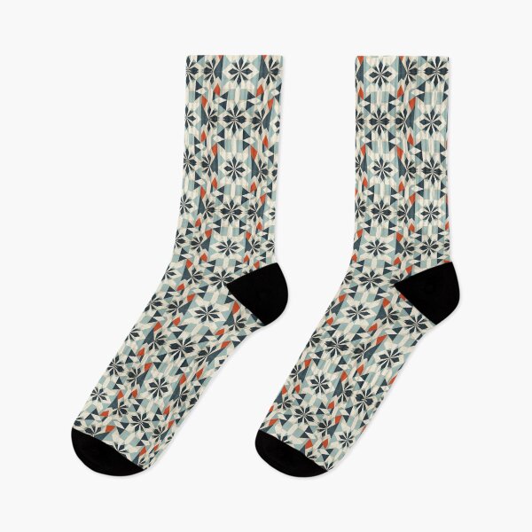Item preview, Graphic Retro Kaleidoscope: Symmetrical Shapes in a Color Palette designed and sold by Piotrek0001.