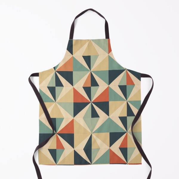 Item preview, Graphic Retro Kaleidoscope: Symmetrical Shapes in a Color Palette designed and sold by Piotrek0001.