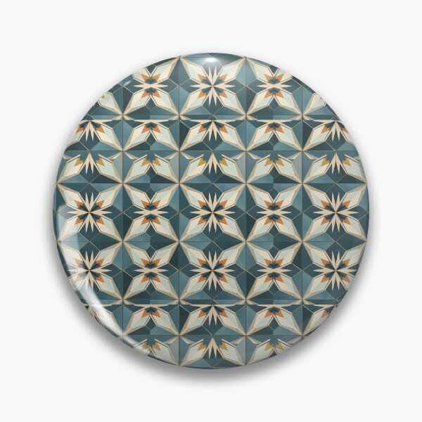 Item preview, Graphic Retro Kaleidoscope: Symmetrical Shapes in a Color Palette designed and sold by Piotrek0001.