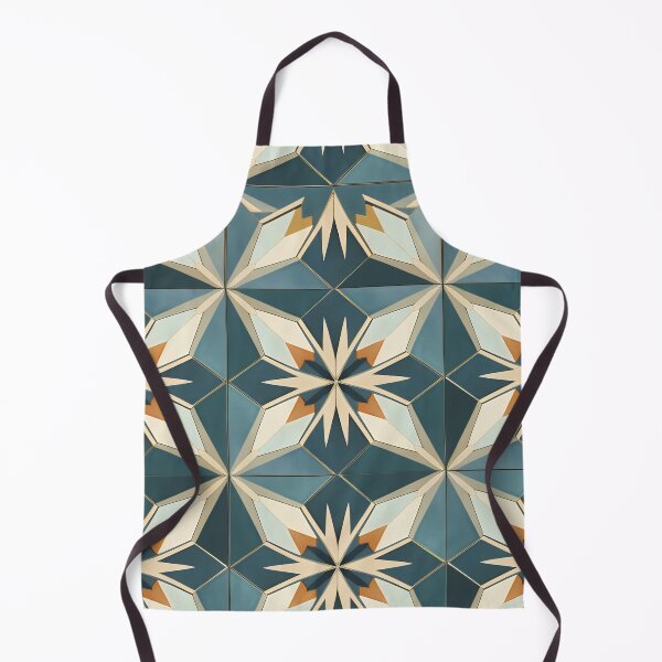 Item preview, Graphic Retro Kaleidoscope: Symmetrical Shapes in a Color Palette designed and sold by Piotrek0001.