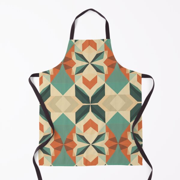 Item preview, Graphic Retro Kaleidoscope: Symmetrical Shapes in a Color Palette designed and sold by Piotrek0001.