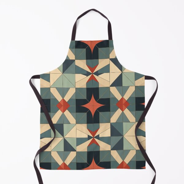 Item preview, Graphic Retro Kaleidoscope: Symmetrical Shapes in a Color Palette designed and sold by Piotrek0001.