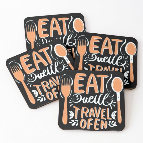 Item preview, "EAT WELL TRAVEL OFTEN" meme designed and sold by Obinne.