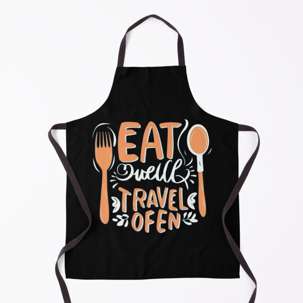 Item preview, "EAT WELL TRAVEL OFTEN" meme designed and sold by Obinne.