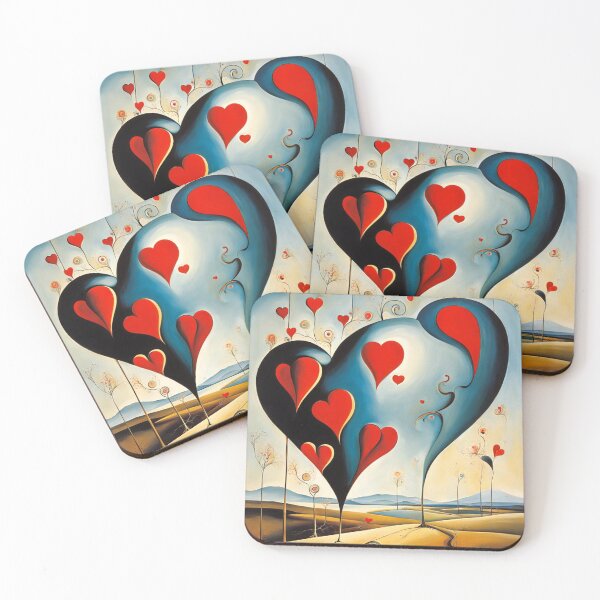 Item preview, Surreal heart landscape designed and sold by Talpha.