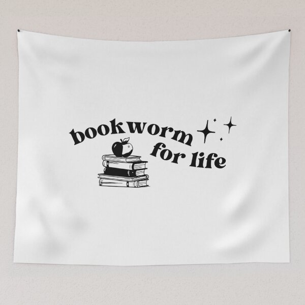 Item preview, Bookworm For Life designed and sold by BookishHaven.