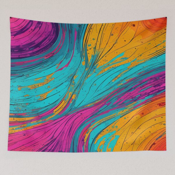 Item preview, Chromatic Chaos  Abstract Grunge Symphony designed and sold by hmadan.