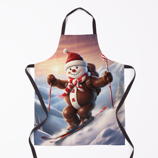 Item preview, Skiing Snowman designed and sold by PanoramicVistas.