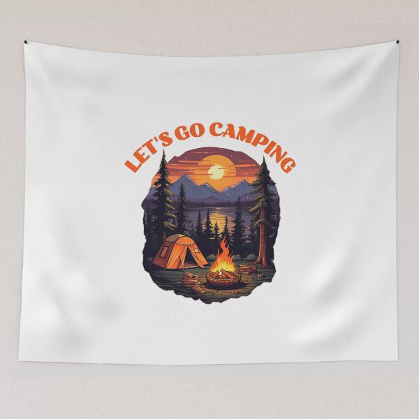 Item preview, Let's Go Camping designed and sold by ChristyPatino.