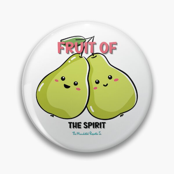 Item preview, The Fruit of The Spirit Patience - Pear White designed and sold by TheReporter1.