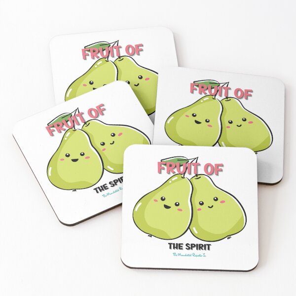 Item preview, The Fruit of The Spirit Patience - Pear White designed and sold by TheReporter1.
