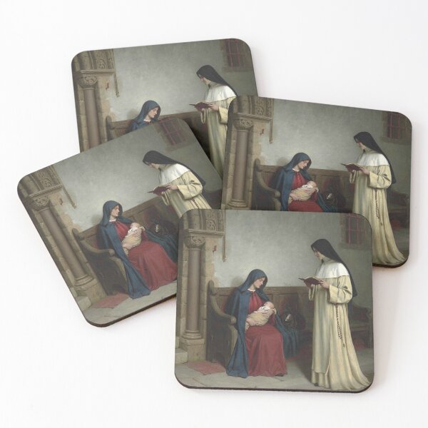Item preview, Maternity by Edmund Leighton designed and sold by Vintage Detective Art.