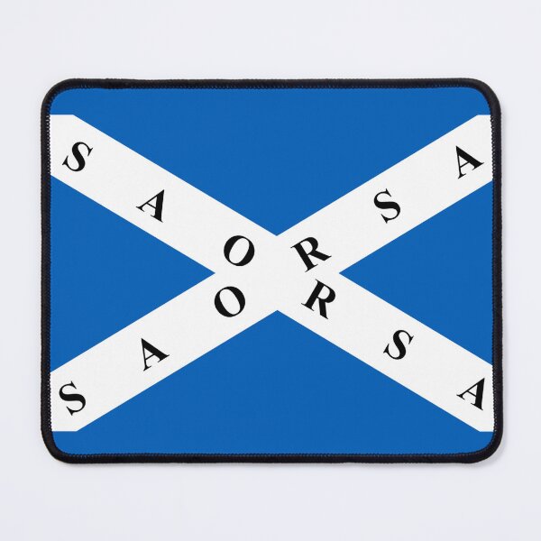 Item preview, Scottish National Saorsa Saltire Flag (Bratach Saorsa Nàiseanta na h-Alba) designed and sold by JonathanR1994.