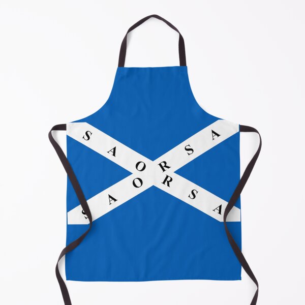 Item preview, Scottish National Saorsa Saltire Flag (Bratach Saorsa Nàiseanta na h-Alba) designed and sold by JonathanR1994.