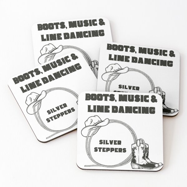 Item preview, Music, Boots and Line Dancing Silver Steppers designed and sold by esarantakos.