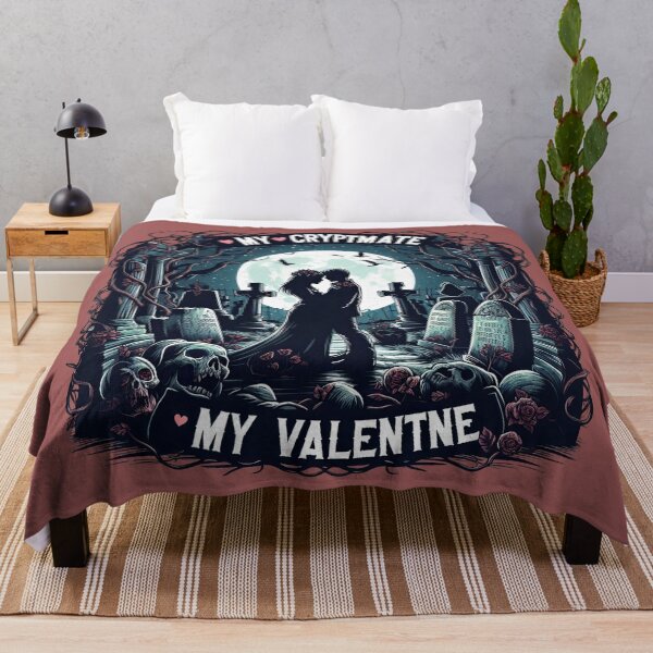 Item preview, My Cryptmate My Valentine Gothic Vintage designed and sold by ArtadoraDesignz.
