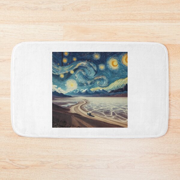 Item preview, Salar de Uyuni, Bolivia, design in the style of Vincent van Gogh Starry Night designed and sold by CreativeSparkzz.