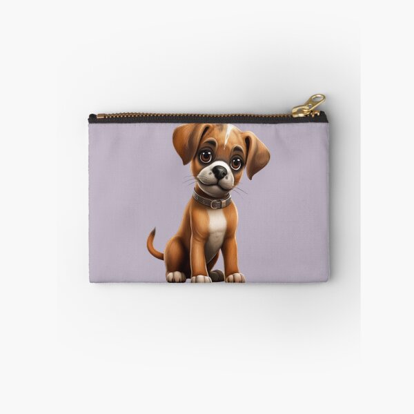 Item preview, Cute dog puppy breed Boxer puppy in sitting position designed and sold by JaroDesign2023.