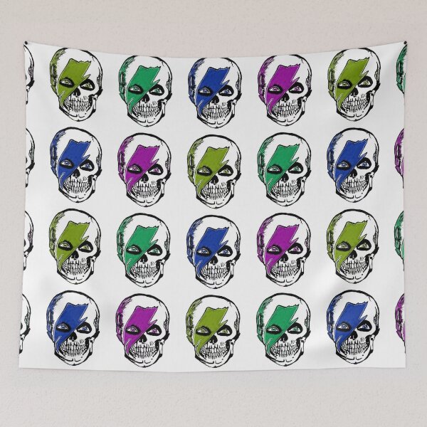 Item preview, Bolted Skull Warhol style designed and sold by NolaJere.